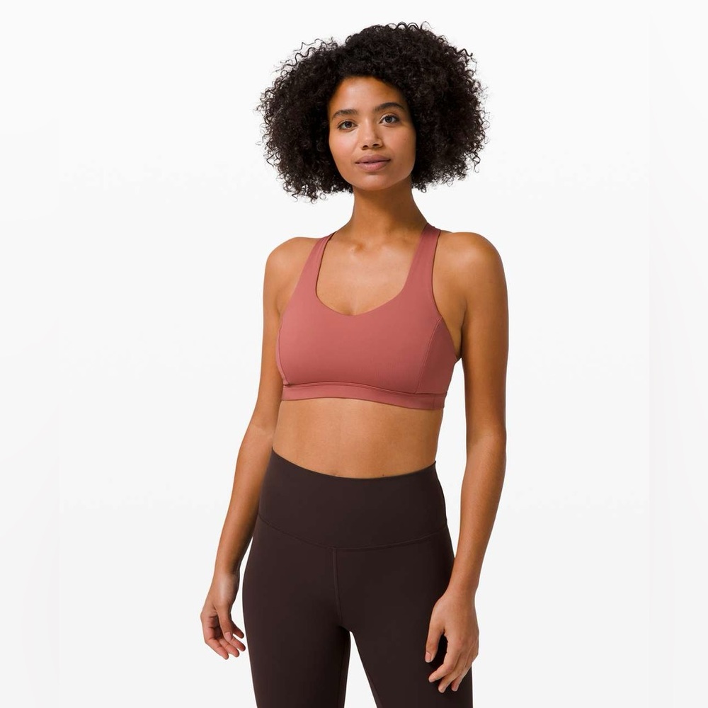 Lululemon Free To Be Serene Bra *Light Support, C/D Cup - Soft Cranberry